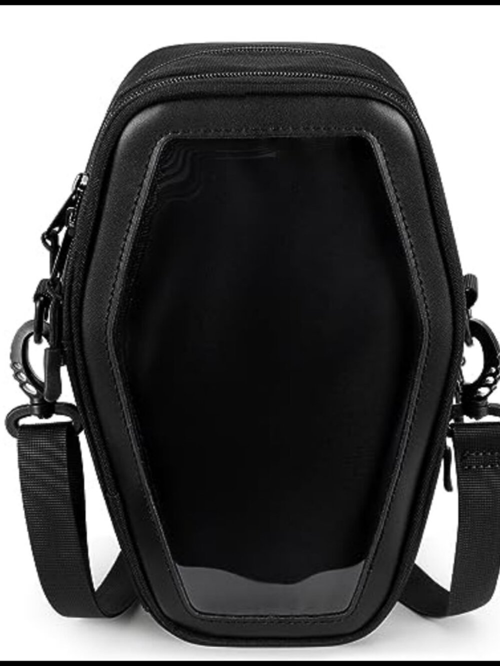 Ita Bag Coffin Crossbody Purse with Insert Gothic Pin Display Bag